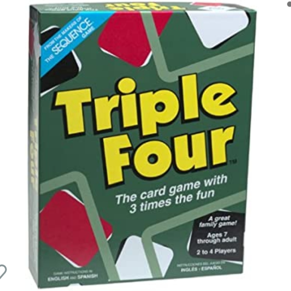 Triple Four Card Game